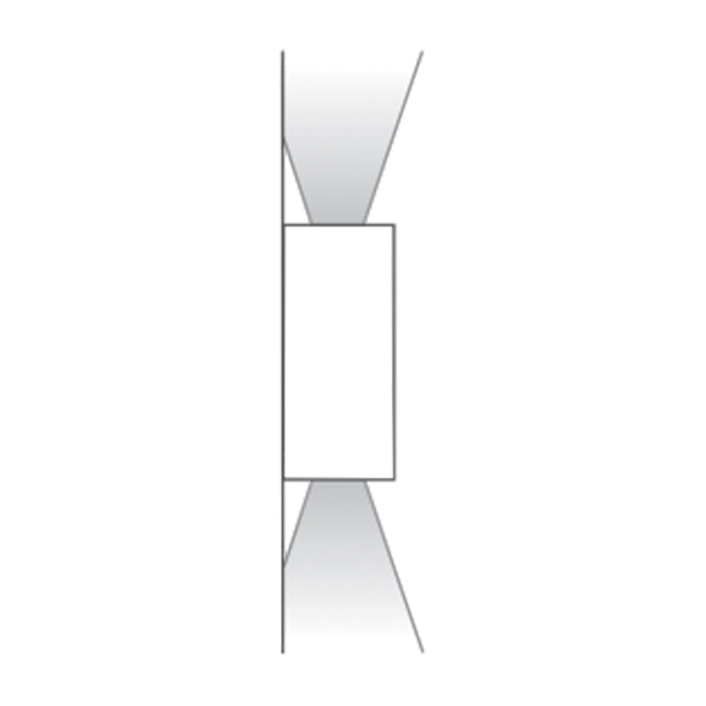 Buy Up / Down Wall Lights Australia Brom 4.0 Up & Down Wall 2 Lights Stainless Steel 3000K- BR2002