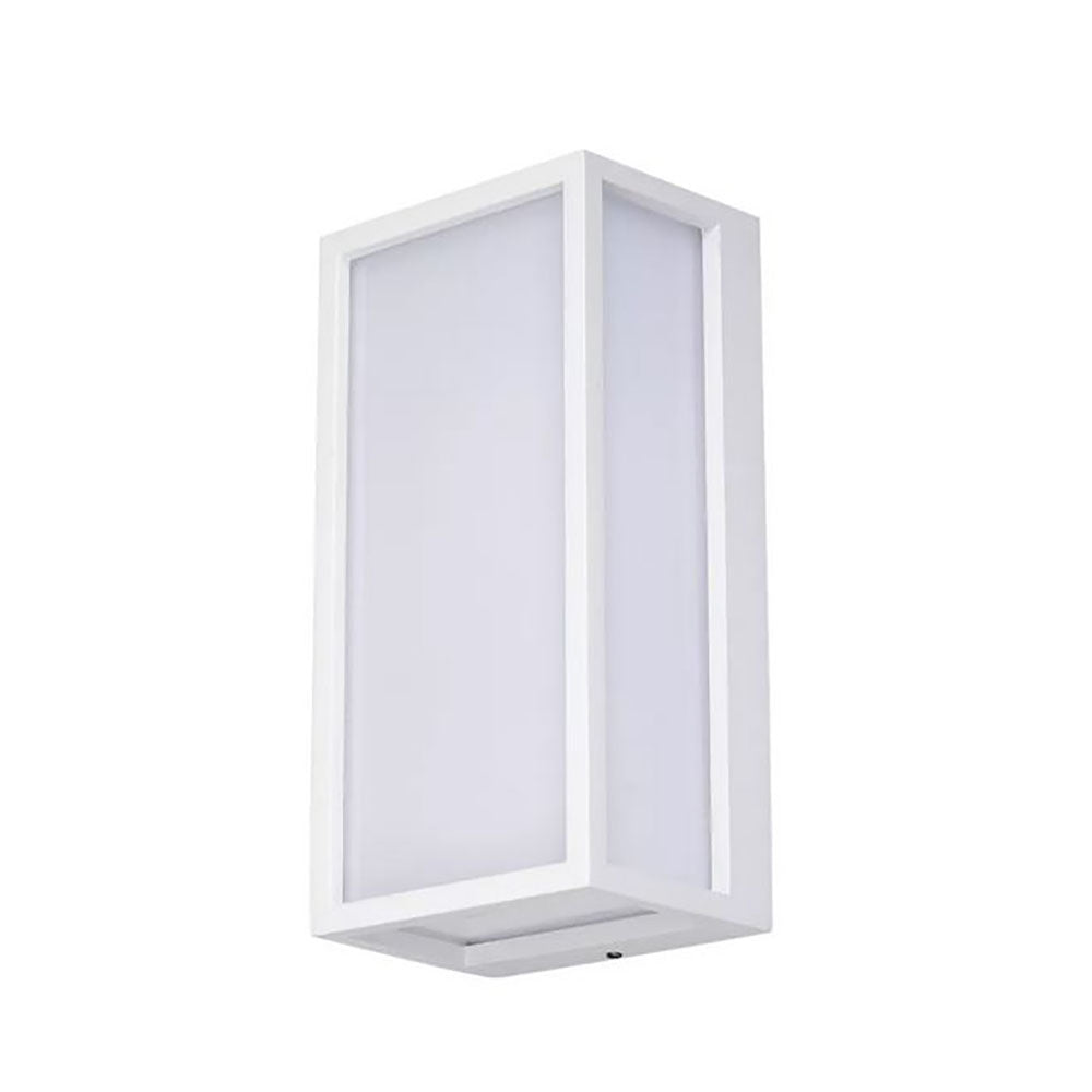 Buy Exterior Wall Lights Australia Ashton Exterior Wall Light White Aluminium 3CCT - MLXA34510W