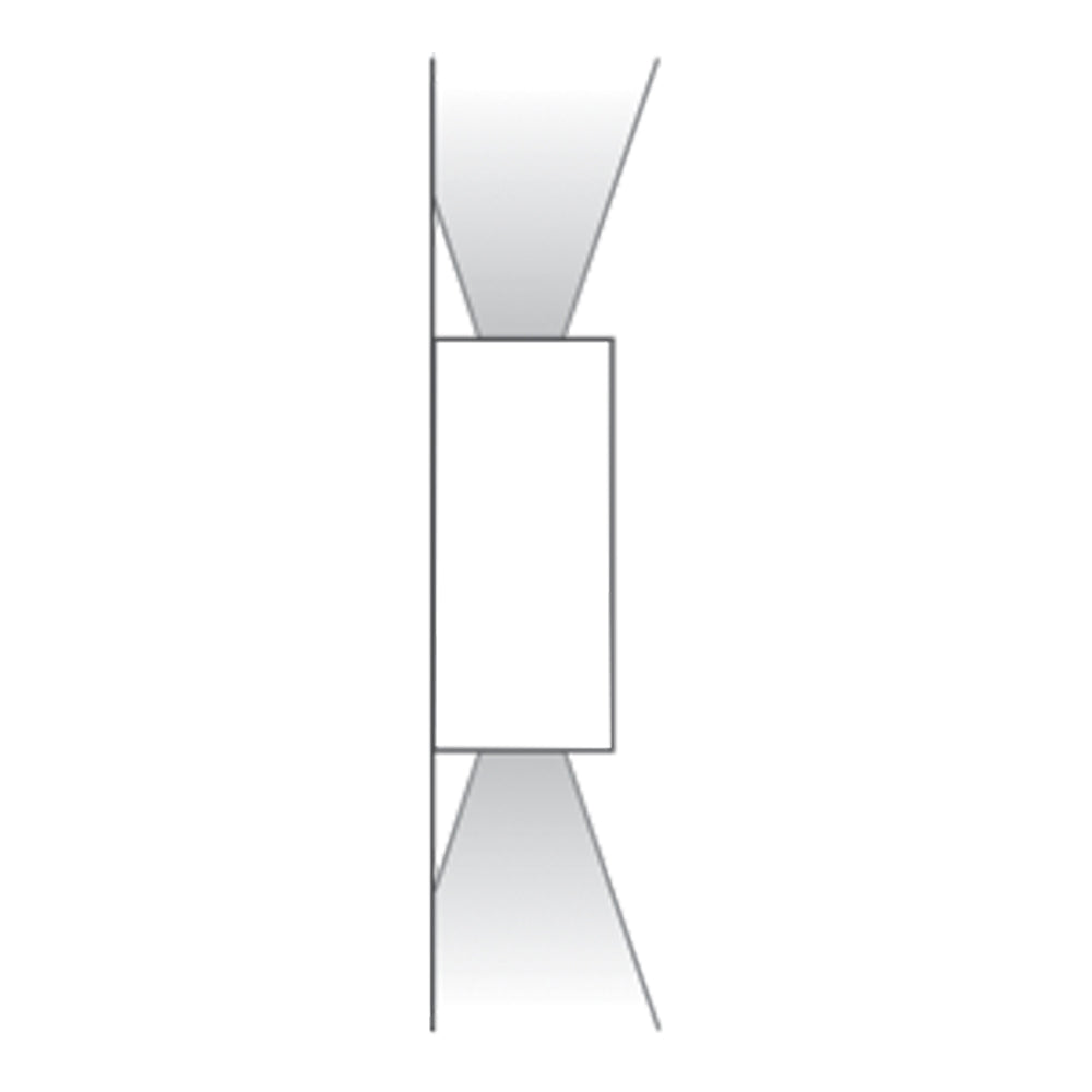 Buy Up / Down Wall Lights Australia Brom 2.0 Up & Down Wall 2 Lights Stainless Steel 3000K - BR2002