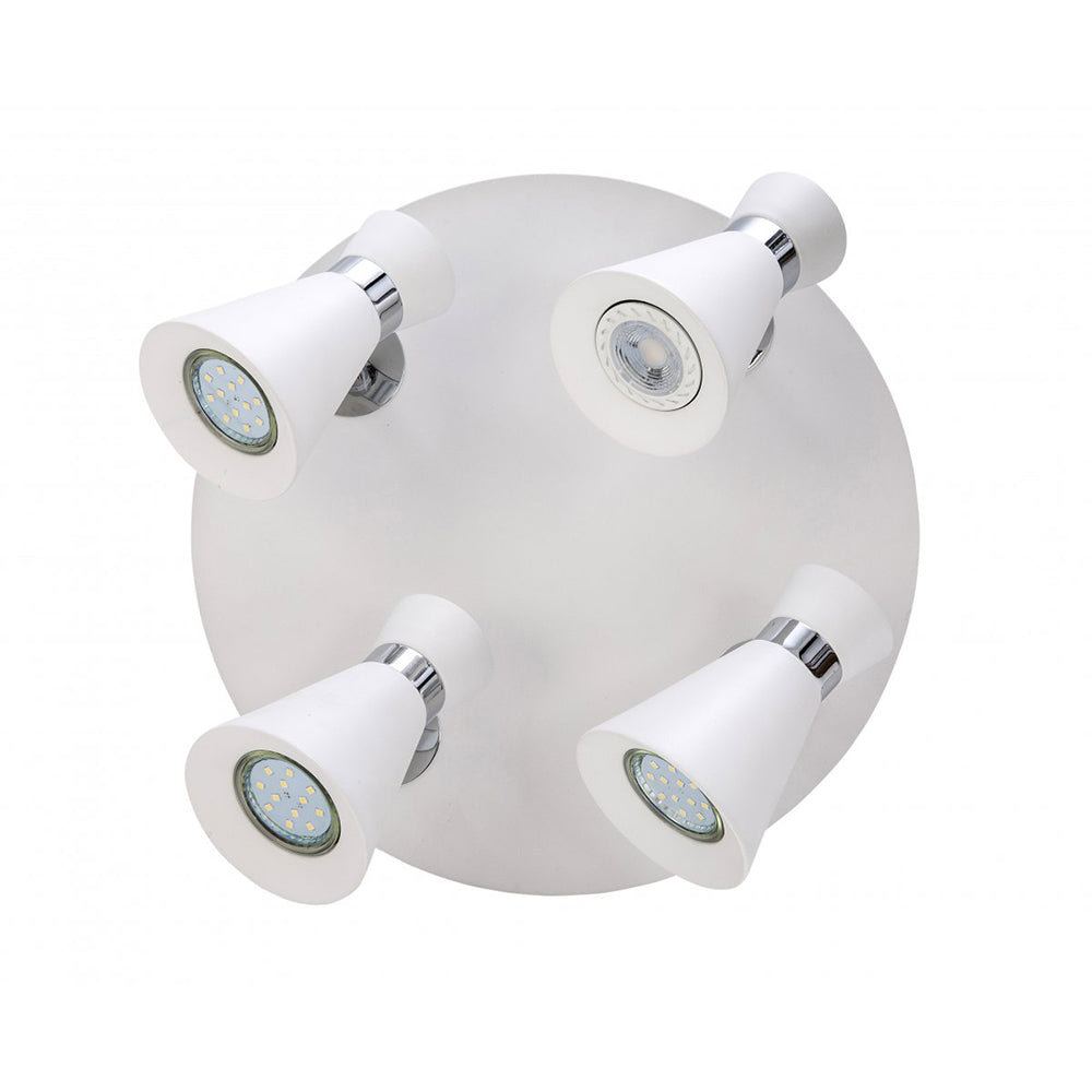 Fiorentino Lighting - TIFFANY 4 Light Spotlight Round