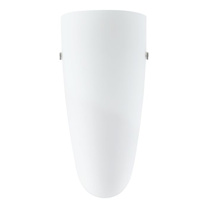 Nemo Wall Light Satin Nickel & White - 83119N