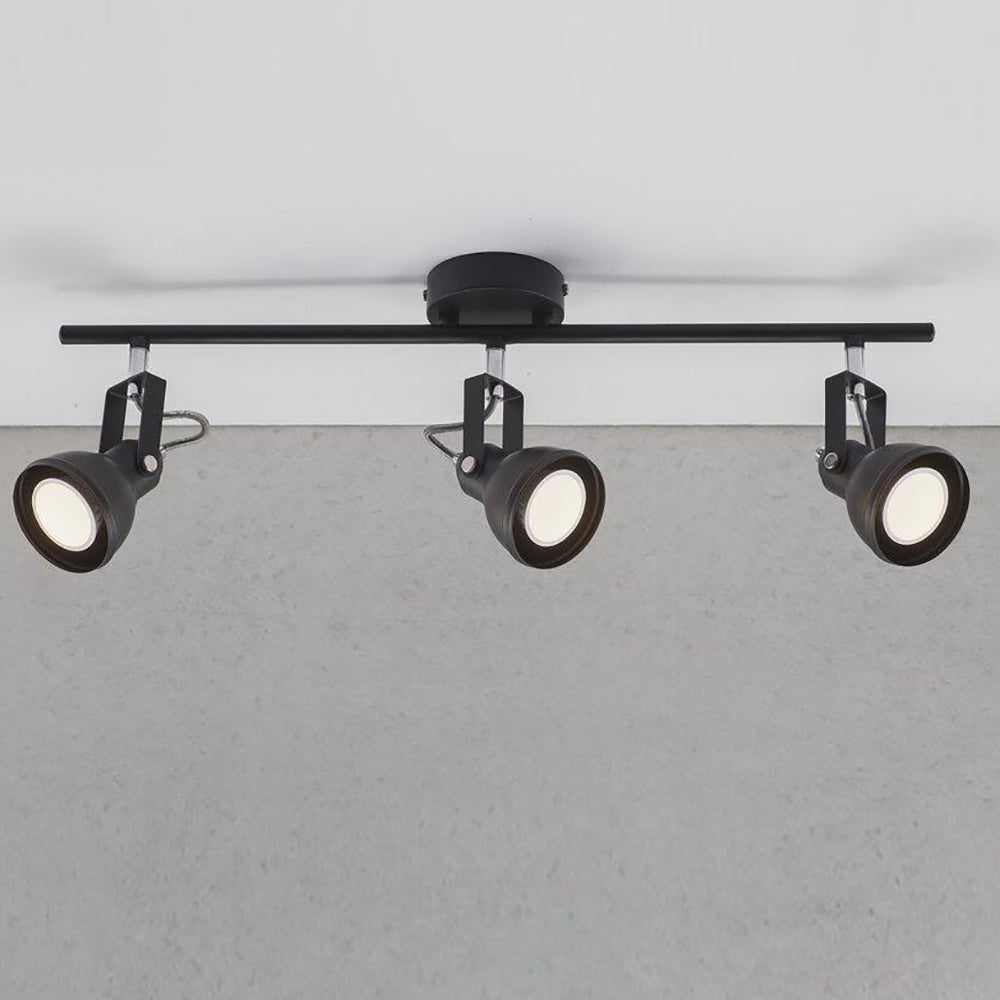 Buy Spotlights Australia Aslak 3 Light Spotlight Black - 45740103