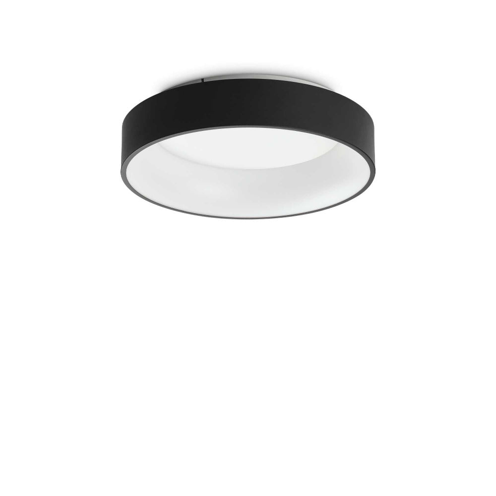 Buy Surface Mounted Downlights Australia Ziggy Pl Round Surface Mounted Downlight W450mm Metal 3000K - 293783
