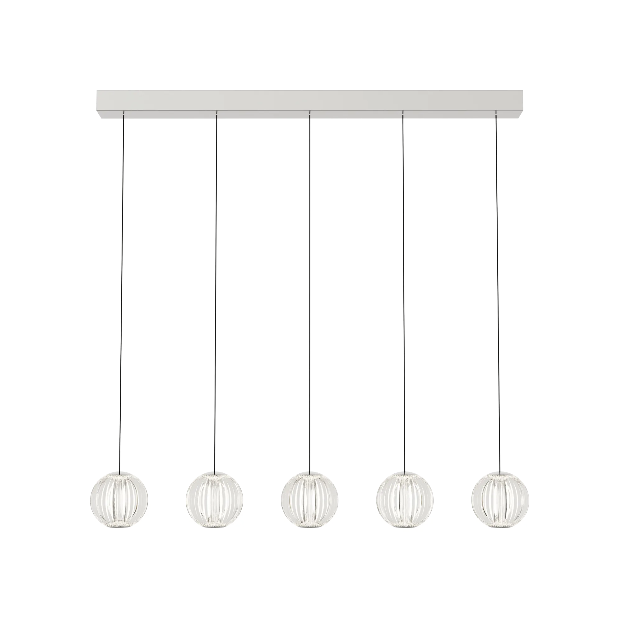 Diamond 5 Light Pendant Light Clear - 343471