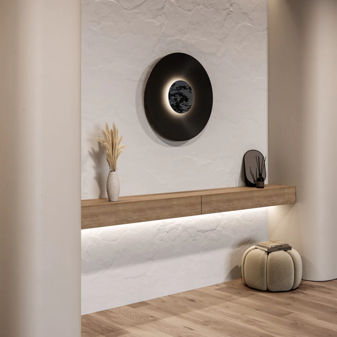 Bigcoss LED Wall Light 25W 2700K Matte Black - ARO.A1203/80