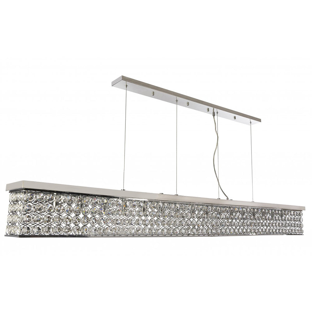 Buy Ceiling Crystals Australia Fiorentino Lighting - BION 16 Light Pendant Chrome