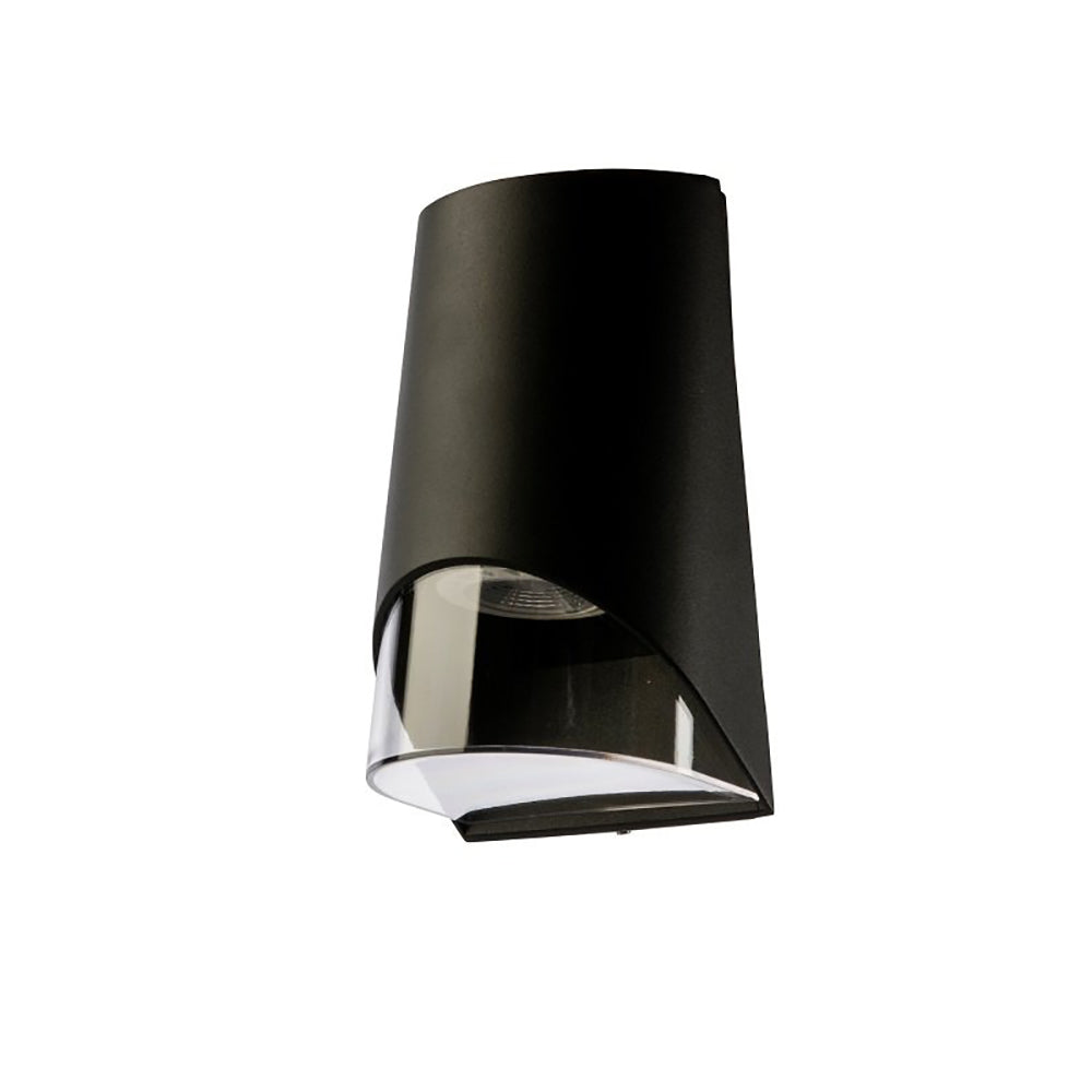 Buy Exterior Wall Lights Australia Fiorentino Lighting - CAPITOL 1 Light Wall Light Black