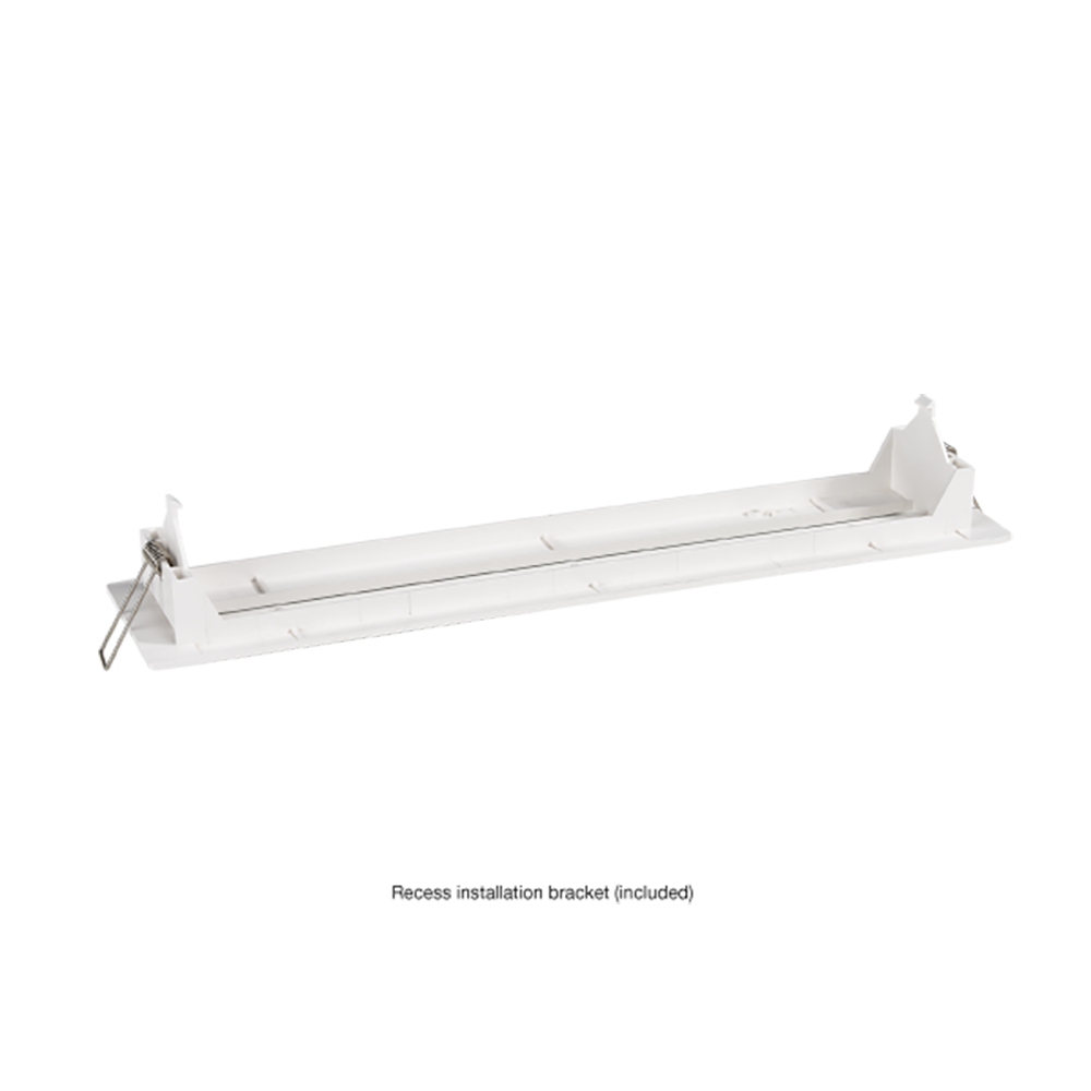 Edgeway Recessed Emergency LED Exit Signs White - 393046
