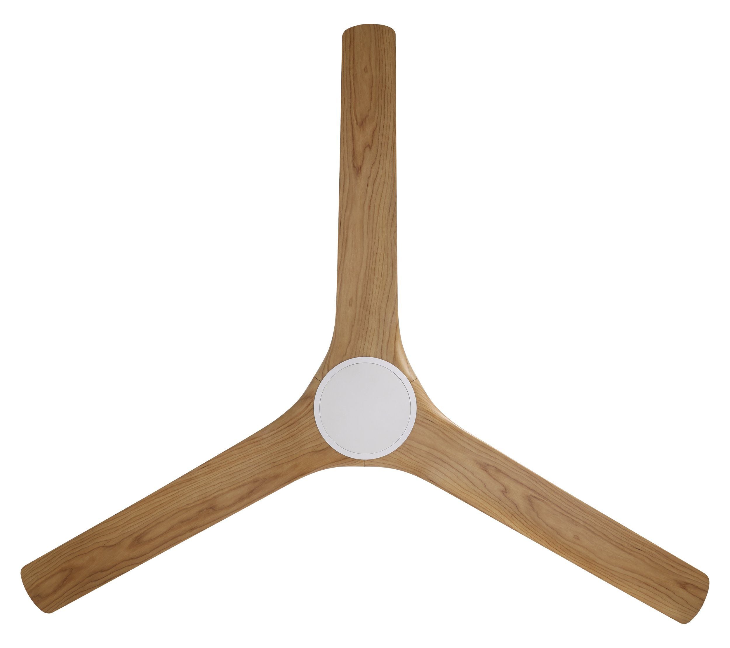 Tahiti DC Ceiling Fan 72" Matte White With Blackbutt Blade - 20801916