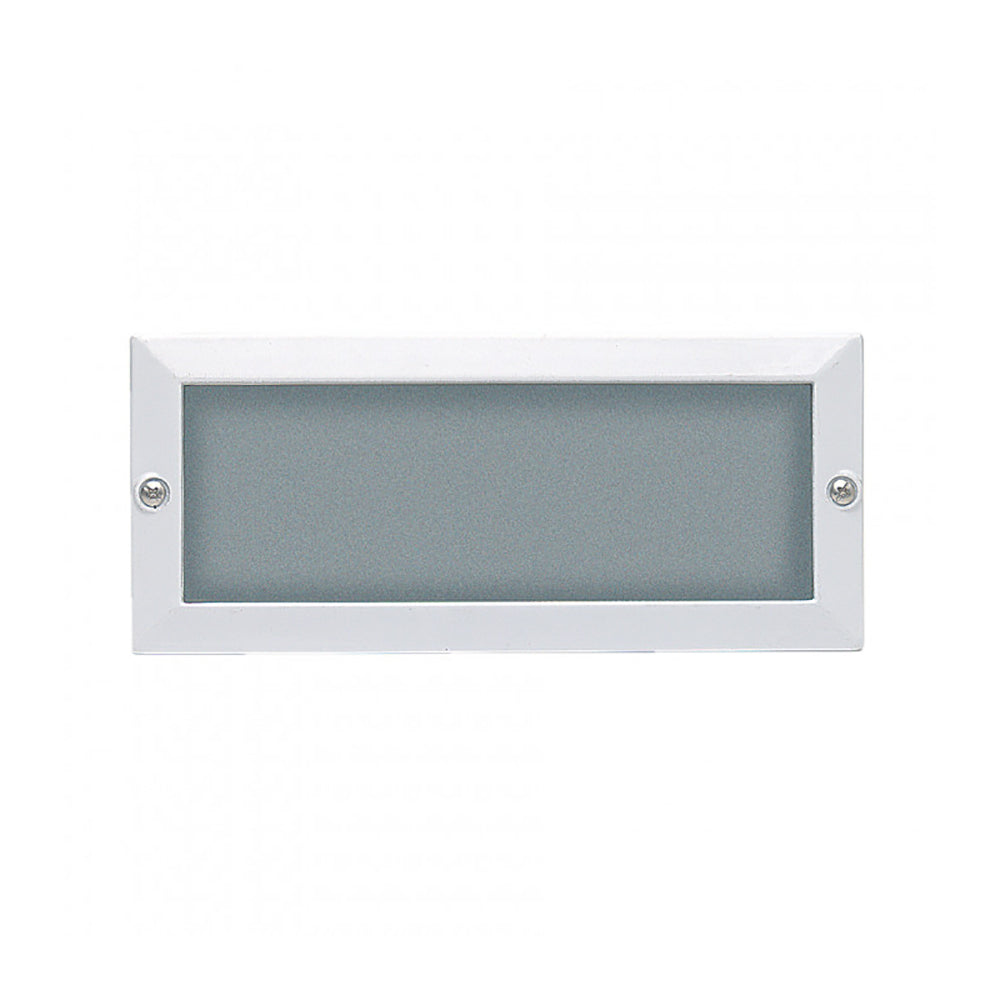 Buy Brick Lights Australia Brick Light W235mm White Aluminium - C3005-WH