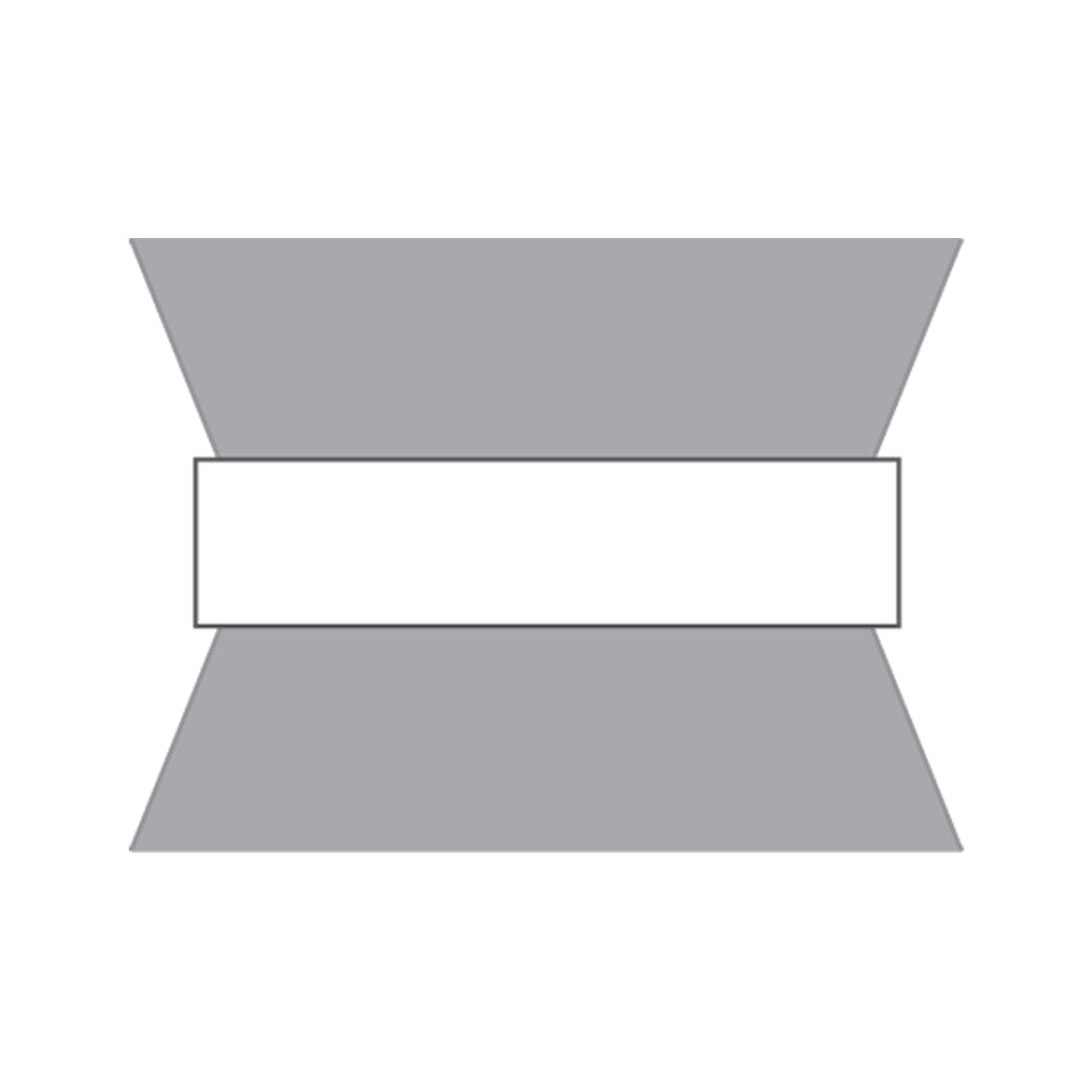 Buy Up / Down Wall Lights Australia Berica Out 3.2 Concave Up & Down Wall Light 56W CRI80 DALI Aluminium 2700K - BU31100