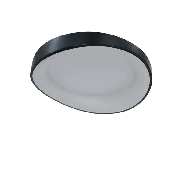Hayley Small LED Flush Mount Light 24W Tri Colour Black - LL002CL131SB