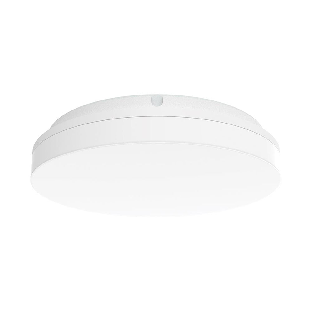 Buy LED Oyster Lights Australia Sunset Round LED Oyster Light W300mm White Polycarbonate 3CCT - 20881