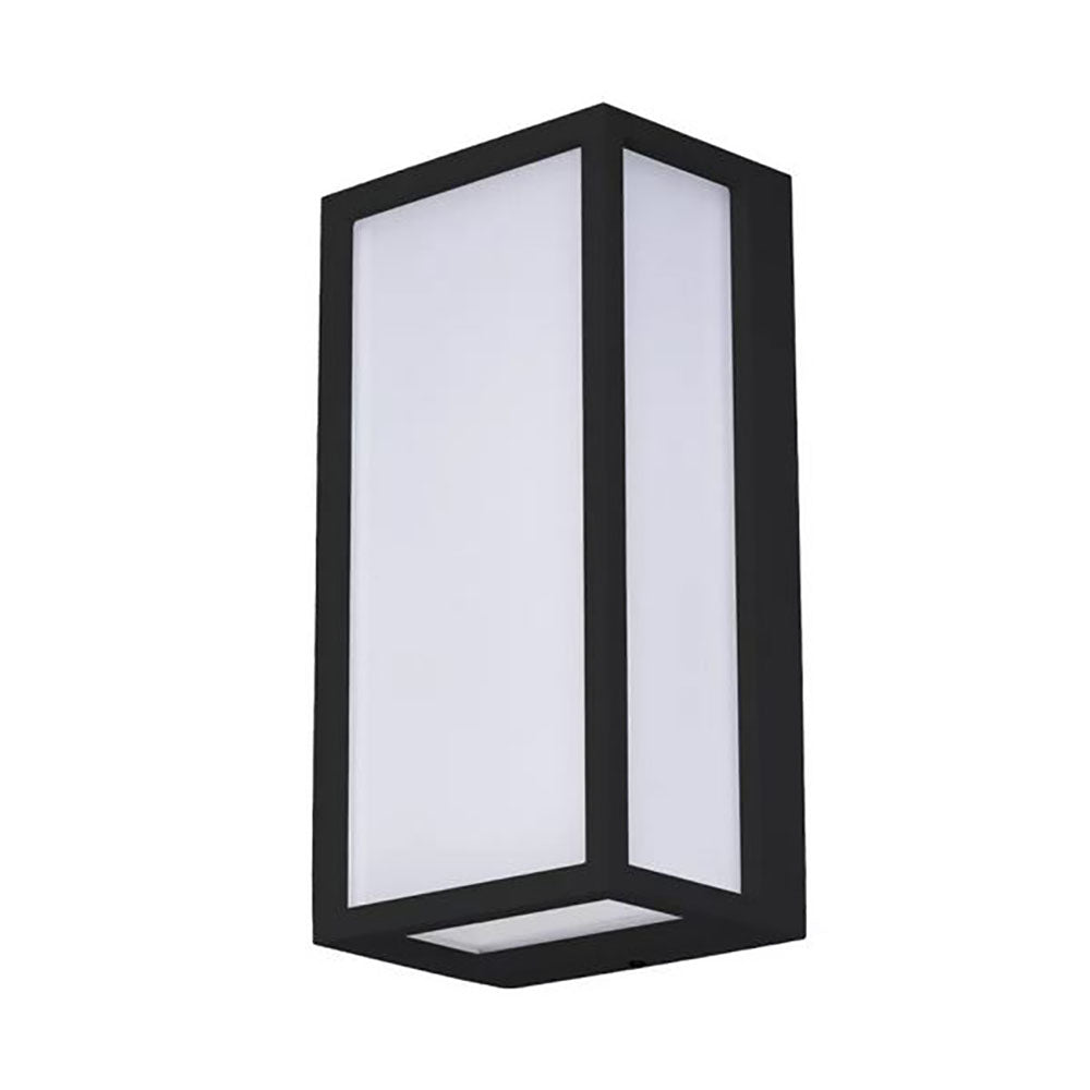 Ashton Exterior Wall Light Black Aluminium 3CCT - MLXA34510M