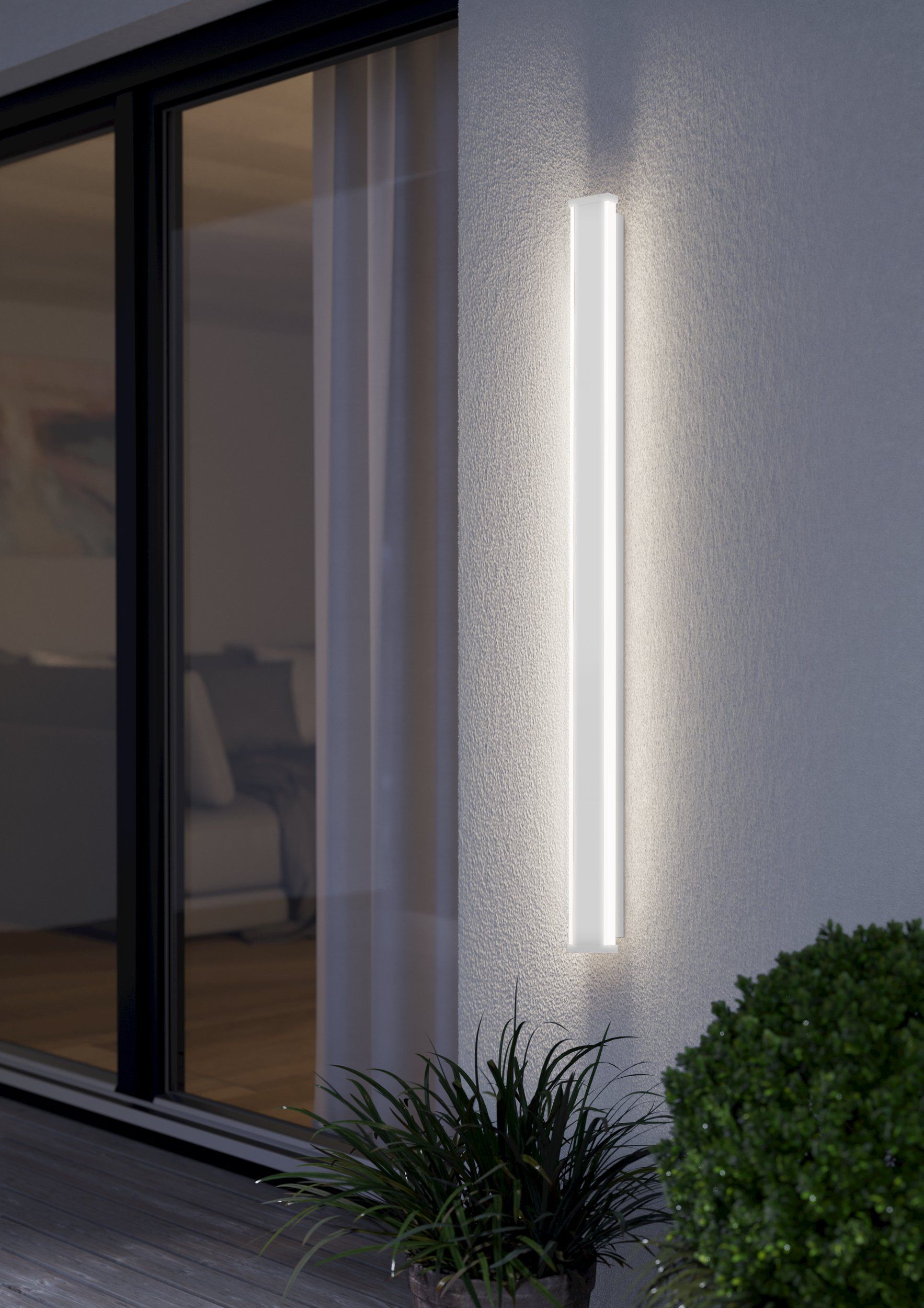 Neviano LED Exterior Wall Light 11W 3CCT White - 206173