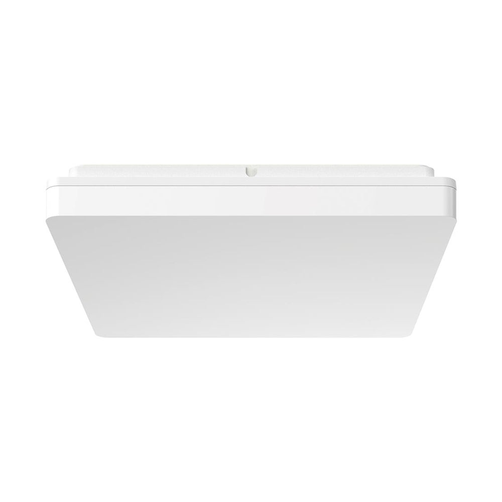 Buy LED Oyster Lights Australia Sunset Square LED Oyster Light W400mm White Polycarbonate 3CCT - 20888