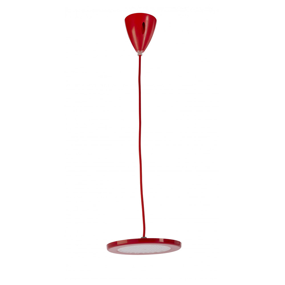 Buy Pendant Lights Australia Fiorentino Lighting - SOHO 1 Light LED Pendant Red