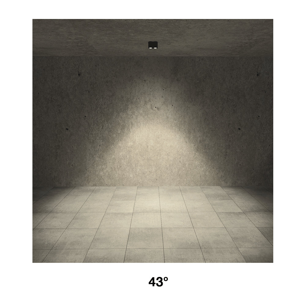 Buy Surface Mounted Downlights Australia Intono C IN 3.3 Surface Mounted 2 Downlights Honey 20W CRI80 On / Off Aluminium - NC3310