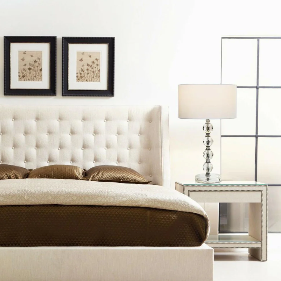 Suzie Table Lamp with White Shade - LL-27-0034