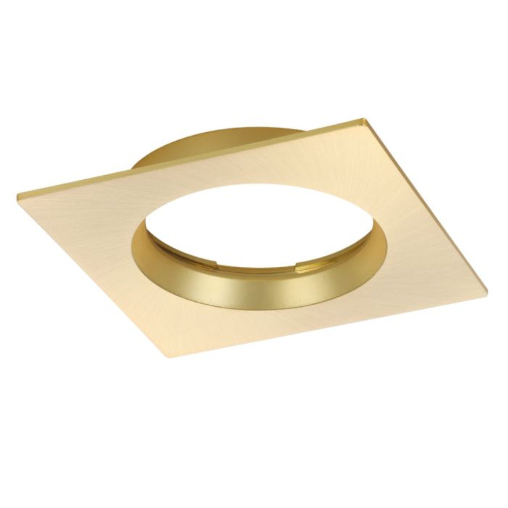 Buy Downlight Frames Australia Roystar Downlight Square Trim Brass Matt - 206105