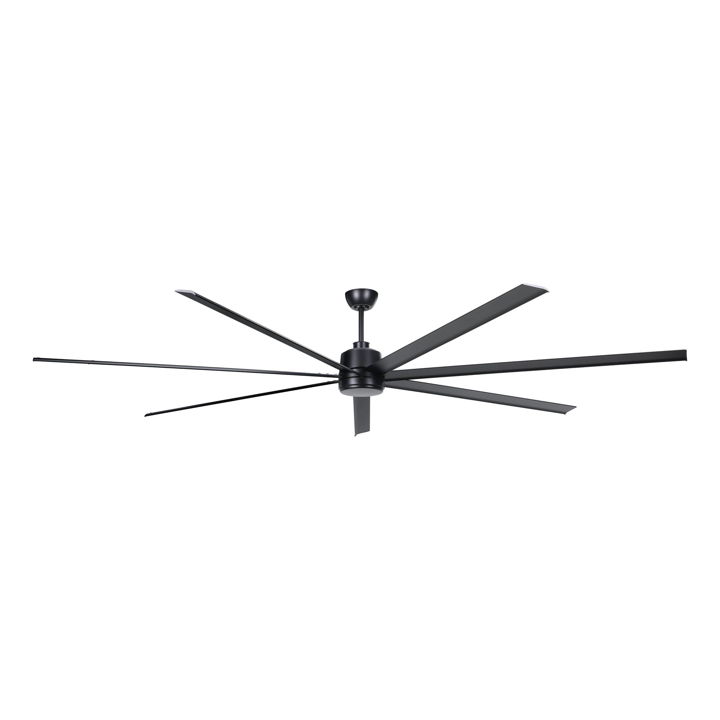 Tourbillion Pro DC Ceiling Fan 120" Black Blade With Remote - 20785902