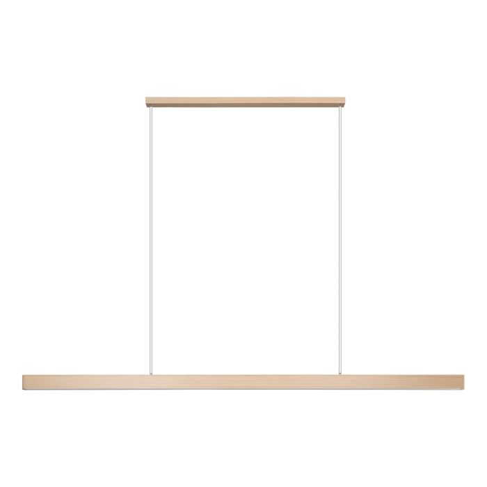 Climene III 2400mm LED Pendant Light 32W Tri Color Light Brown & White - 206483