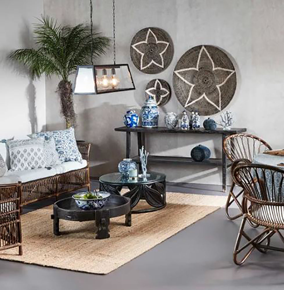 Buy Island Pendant Lights Australia Solane Island Pendant 3 Lights Black Iron / Glass - ELHK2121