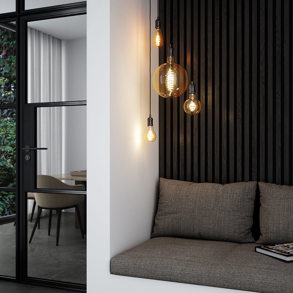 Buy Smart LED Globes Australia ST64 Smart LED Globe ES 240V 4.7W Amber Plastic 2200K - 2170112747