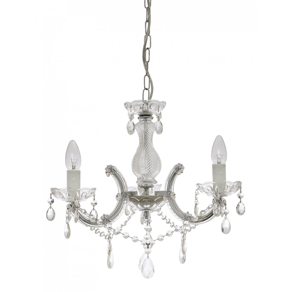 Buy Chandeliers Australia Fiorentino Lighting - C-MAR 3 Light Chandelier Chrome
