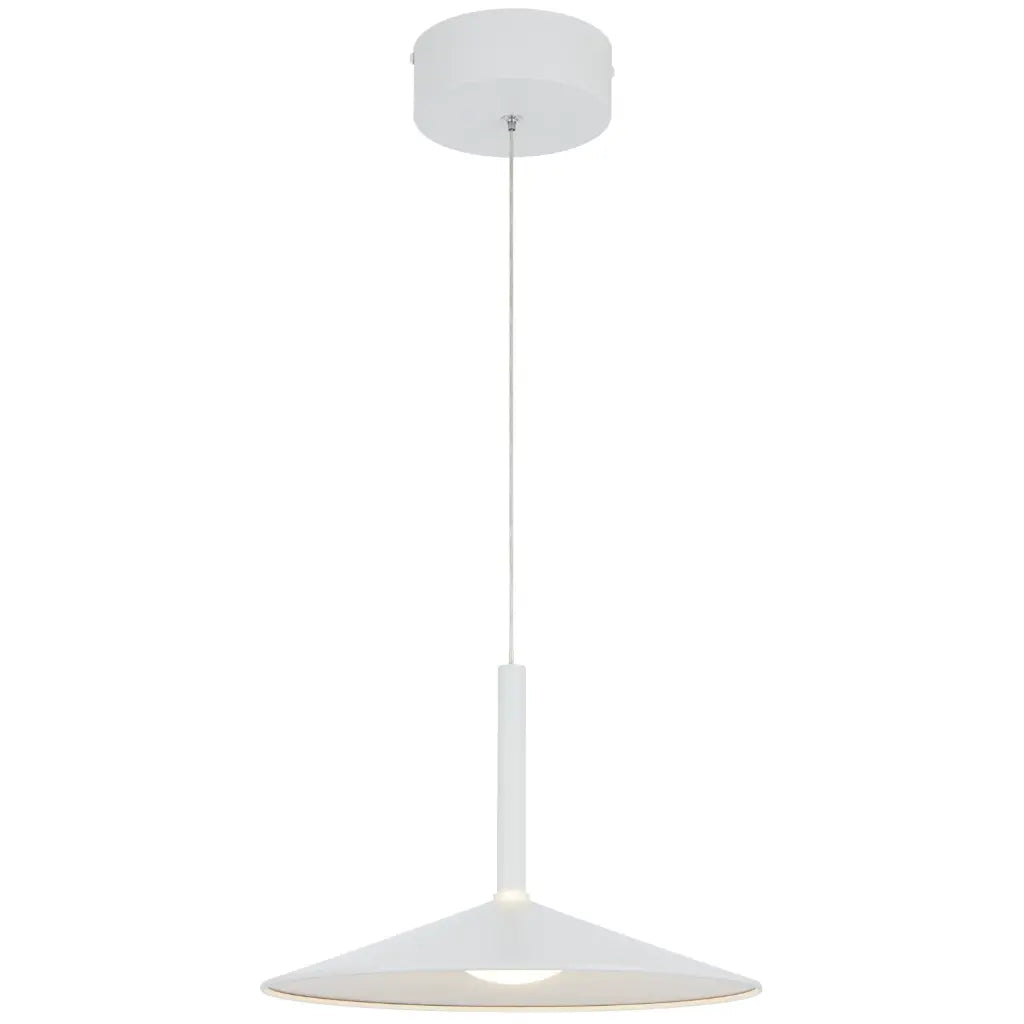 Benito Small LED Pendant Light 8W 3CCT White - BENITO PE32-WH