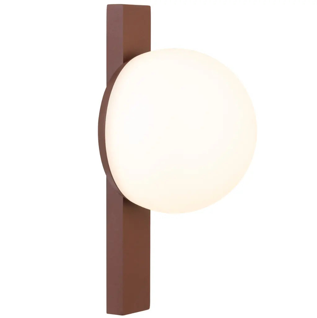 Bernay LED Exterior Wall Light 10W 3000K Corten - BERNAY EX-RSTOM