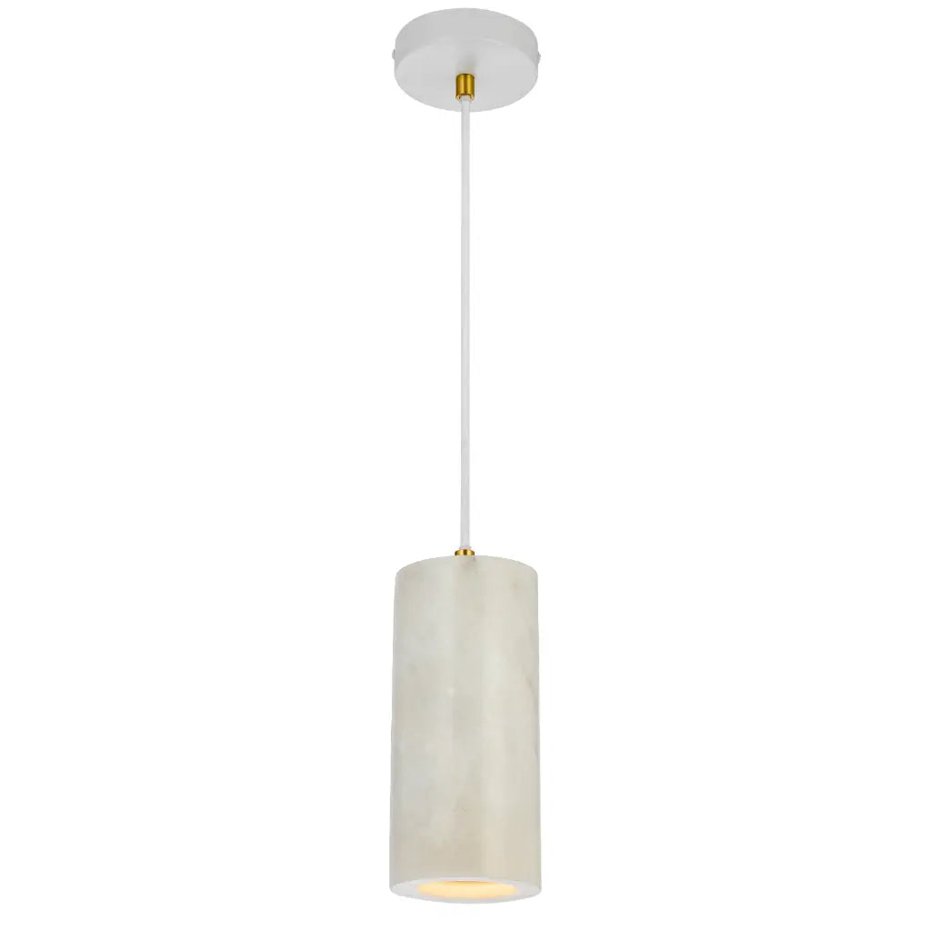 Jornel Pendant Light White Marble - JORNEL PE-WHM