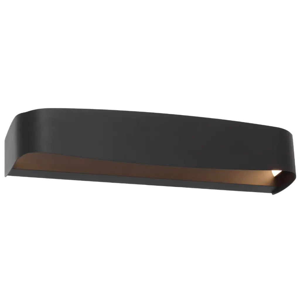 Keylar Large LED Wall Light 18W 3000K Black - KEYLOR WB40-BK