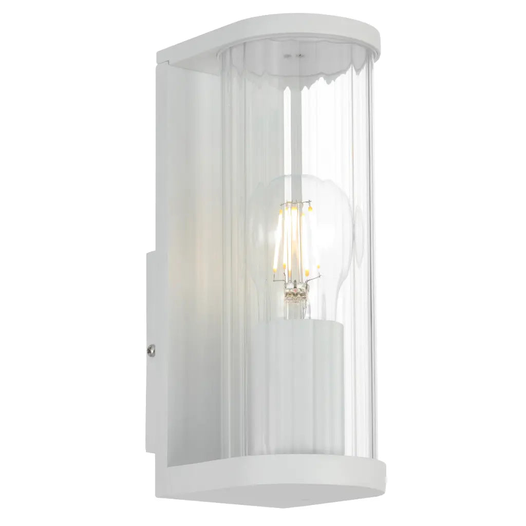 Thirlo Exterior Wall Light White - THIRLO EX-WH