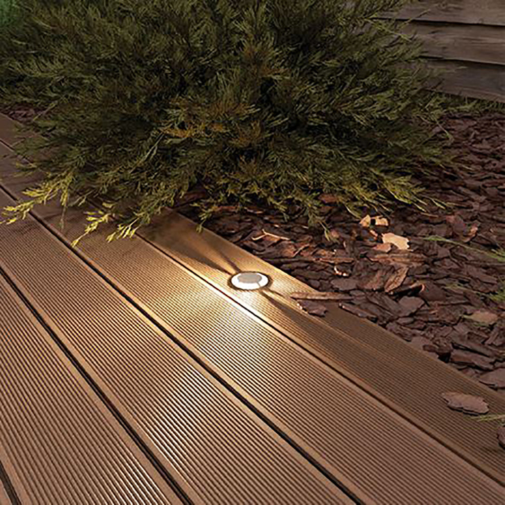 Buy Deck Lights Australia Lumena LED Deck light 24V W72mm 4W Aluminium Clear - AQL-166-X004