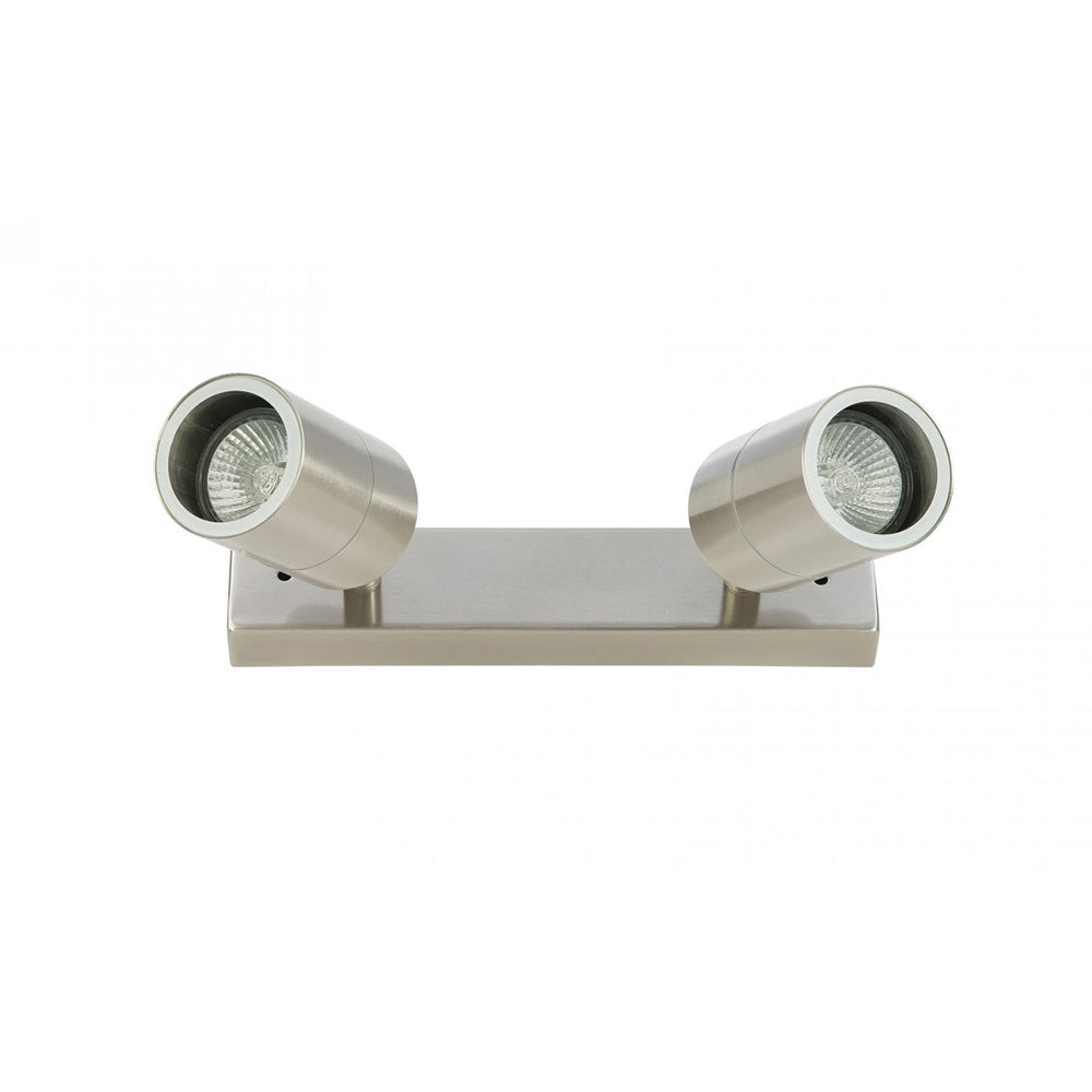 Buy Exterior Spotlights Australia Fiorentino Lighting - JORDAN 2 Light Spotlight 316 Stainless Steel 35W
