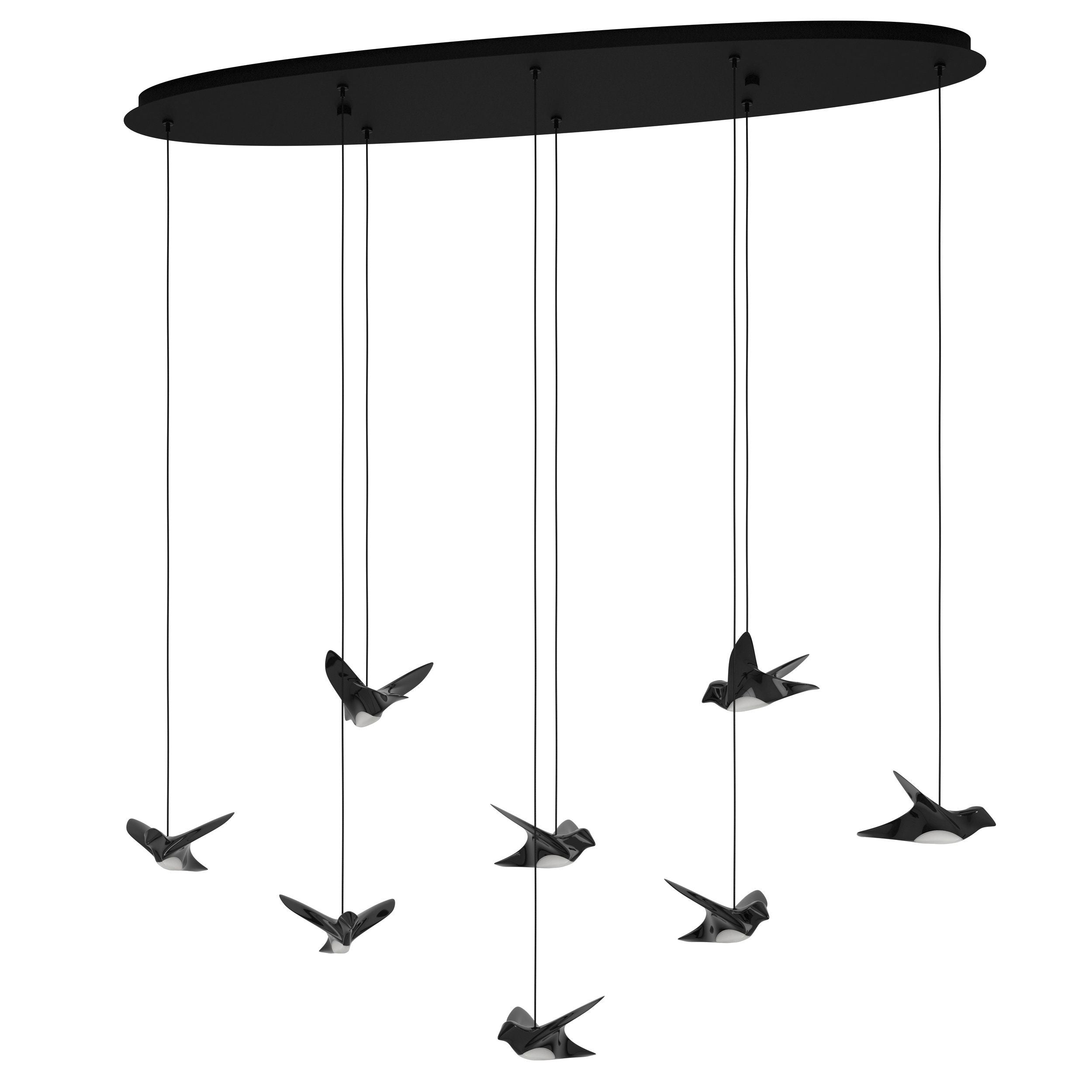 Paratebueno 1160mm Pendant Light Black - 390055