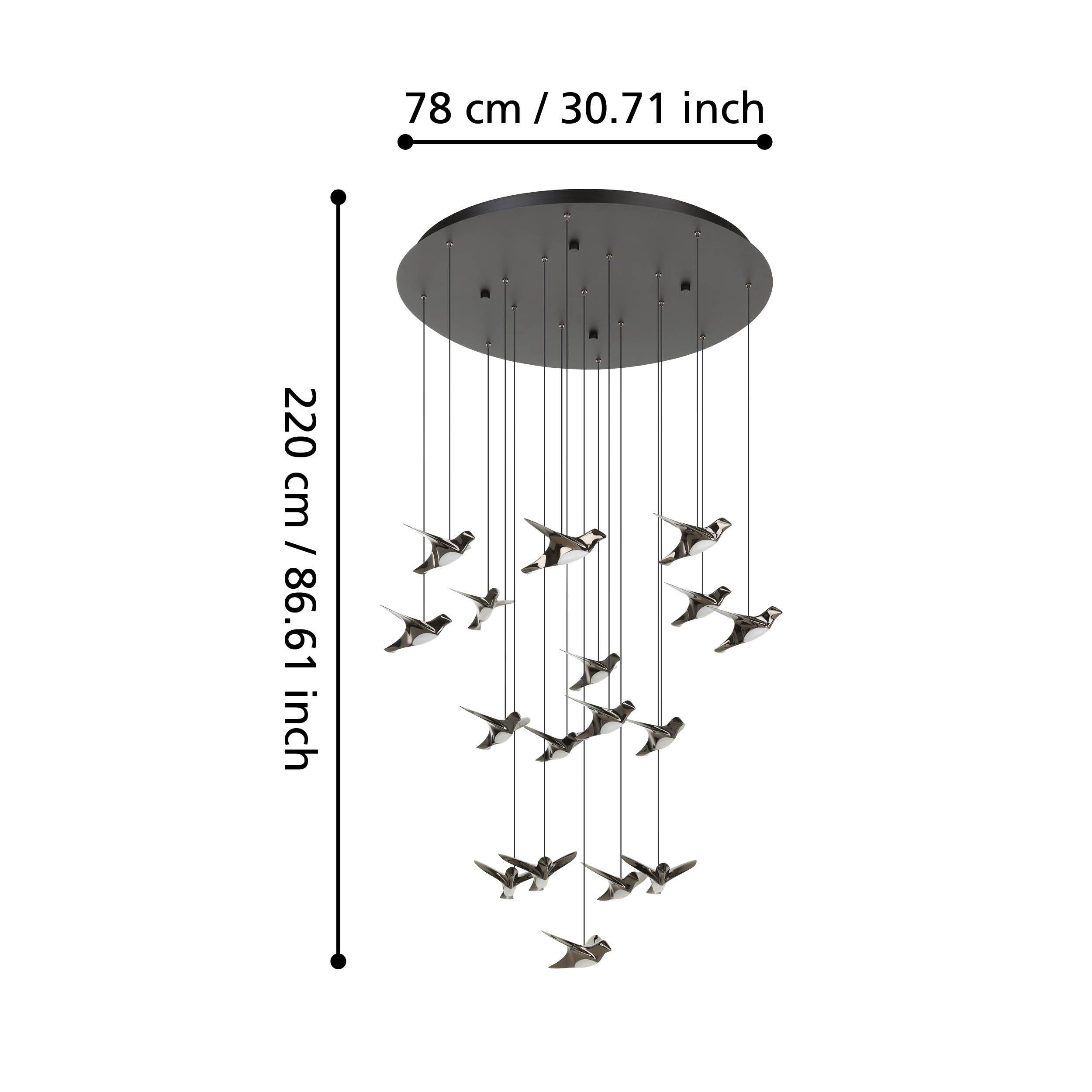 Paratebueno 780mm Pendant Light - 390352