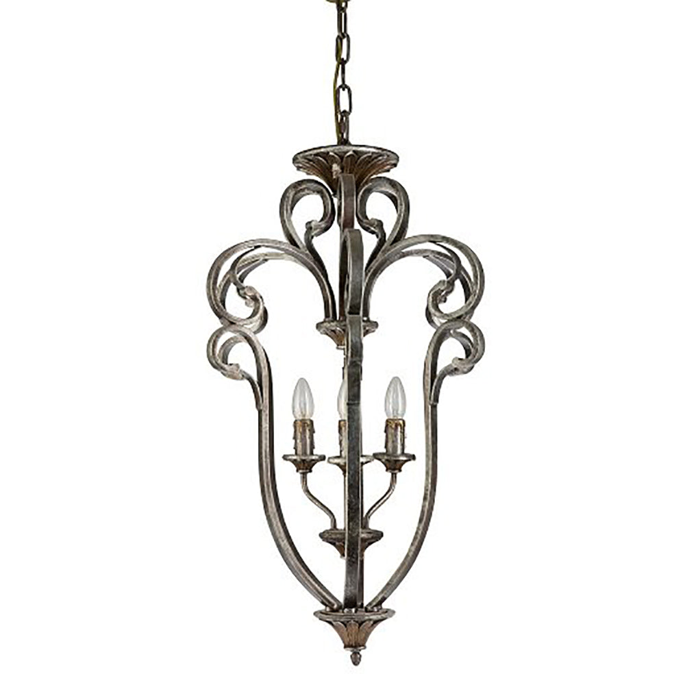Buy Chandeliers Australia Fiorentino Lighting - RUGANTINO 3 Light Chandelier Bronze