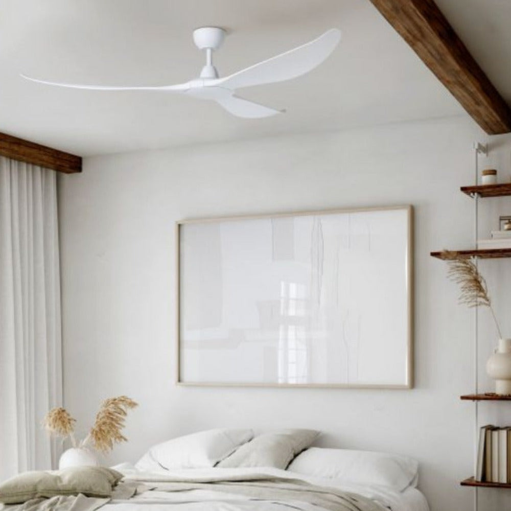 Buy DC Ceiling Fans Australia KURRAWA DC Ceiling Fan 72 '' White Blade - 20618901