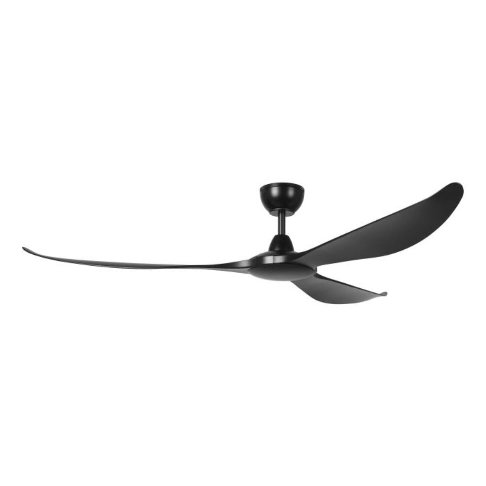 Buy DC Ceiling Fans Australia KURRAWA DC Ceiling Fan 72 '' Black Blade - 20618902