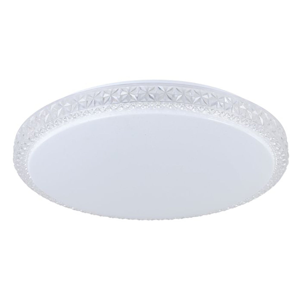 Buy LED Oyster Lights Australia Delilah LED Oyster Light 24W White 3CCT - 205669