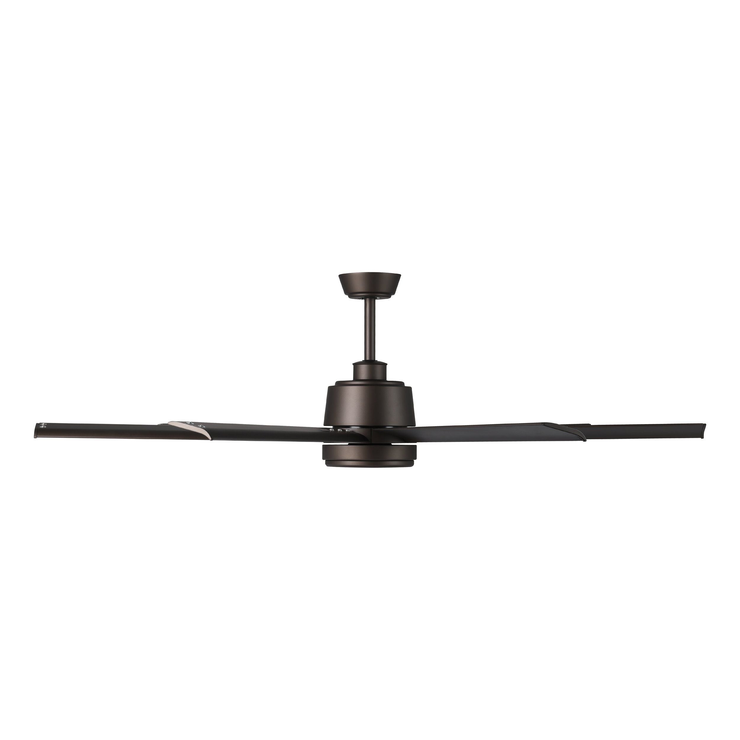 Tourbillion DC Ceiling Fan 60" Aluminium Oil Rubbed Bronze Blade With Remote - 206183