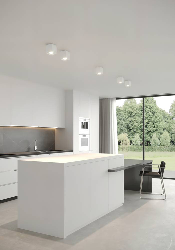 Ethan 1 Spot Surface Mounted Downlight Matt White - 2110400101