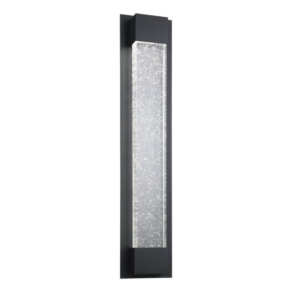 Buy Exterior Wall Lights Australia VILLAGRAZIA Exterior Wall 2 Lights H600mm Black Aluminium 3CCT - 205924
