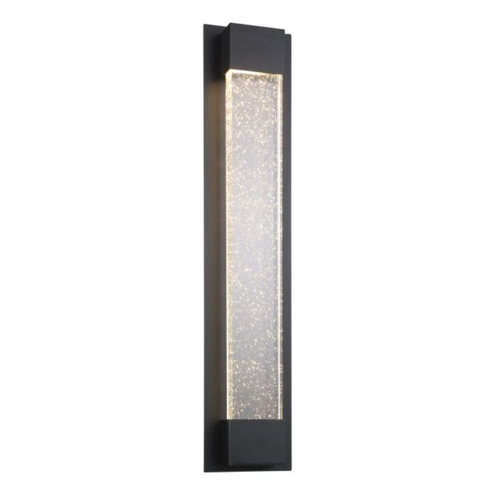 Buy Exterior Wall Lights Australia VILLAGRAZIA Exterior Wall 2 Lights H600mm Black Aluminium 3CCT - 205924