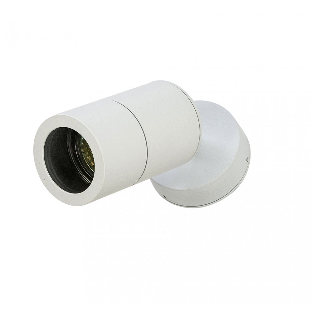 Buy Exterior Spotlights Australia Fiorentino Lighting - GENEVA 1 Light Spotlight White