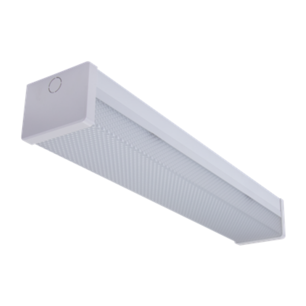 Park Emergency LED Batten Light L620mm ON/OFF Sensor White Metal 3CCT - 66071