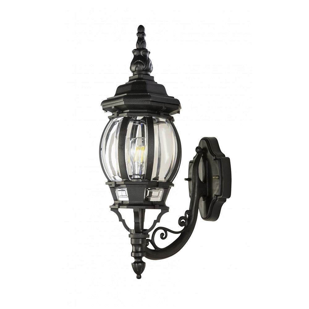 Buy Exterior Wall Lights Australia Fiorentino Lighting - ZERO7 1 Light Wall Light Black