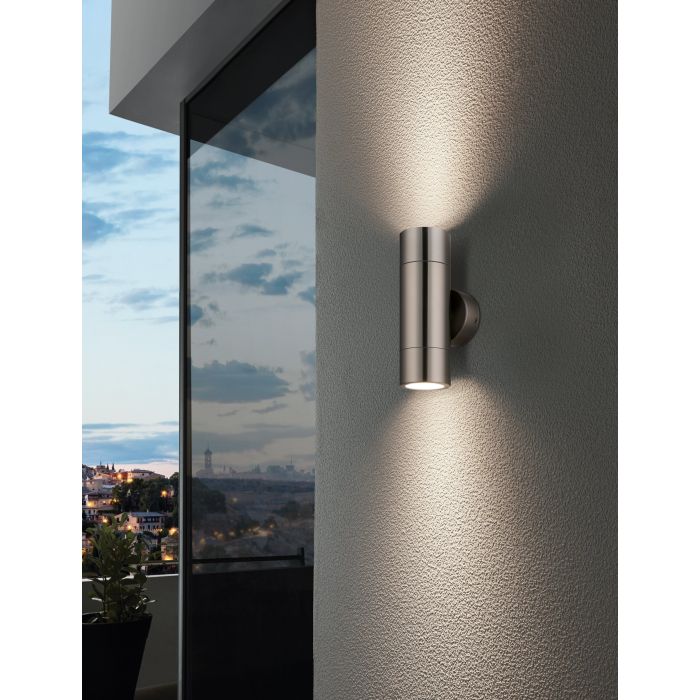 Fremantle LED Up & Down Light 5W 3CCT Stainless Steel & Clear - 206123